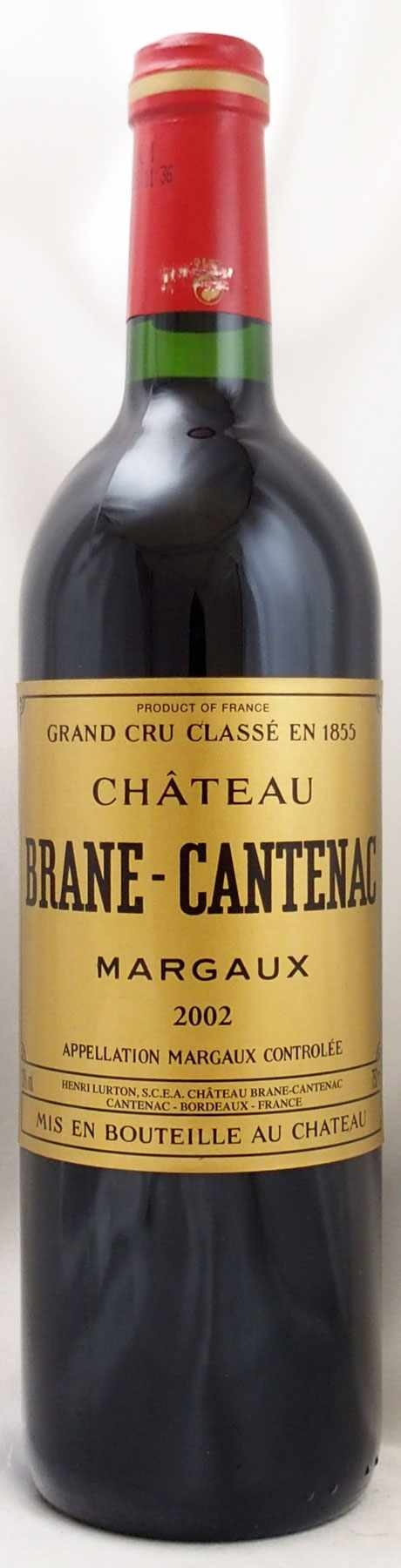 2002年 シャトー ブラーヌ カントナック CHATEAU BRANE CANTENAC の