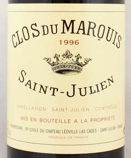 クロ デュ マルキ 2009Clos du Marquis 750mlボルドー - 飲料/酒