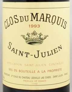 1993年 クロ デュ マルキ CLOS DU MARQUIS の販売[ヴィンテージワイン