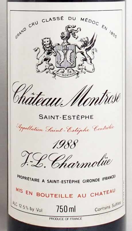 1988年 シャトー モンローズ CHATEAU MONTROSE の販売[ヴィンテージワインショップのNengou-wine.com]