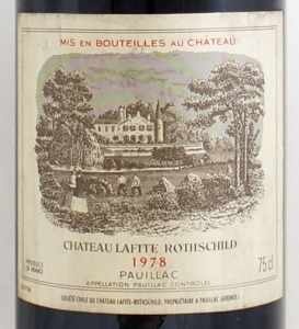 1978 Lafite Rothschild [Magnum] - 赤ワイン