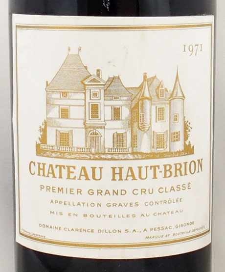 1971年 シャトー オー ブリオン CHATEAU HAUT BRION の販売[ヴィンテージワインショップのNengou-wine.com]