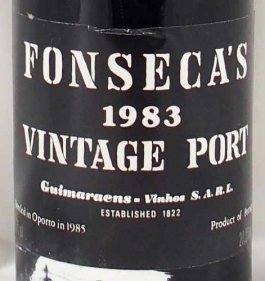 フォンセカ ヴィンテージ ポート 1983 750ml 20.5%【N1】
