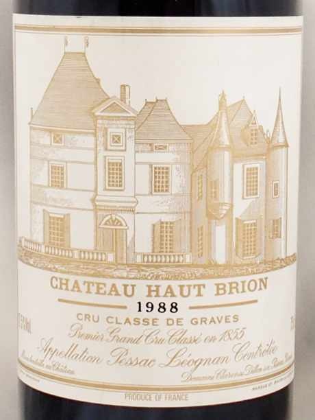 IP65防水 値下げ☆1988年Château Haut Brionシャトー・オー・ブリオン 