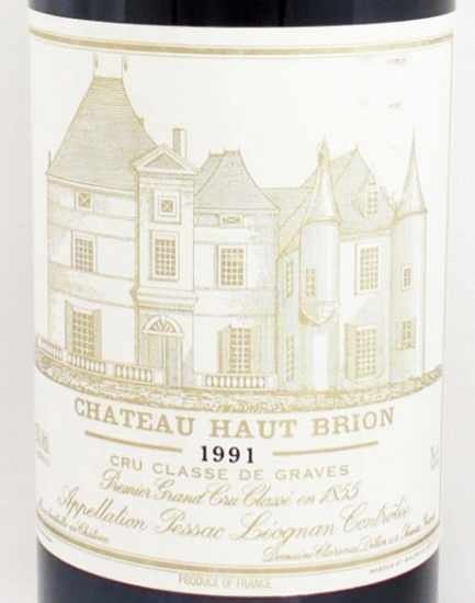 1991年 シャトー オー ブリオン CHATEAU HAUT BRION の販売 