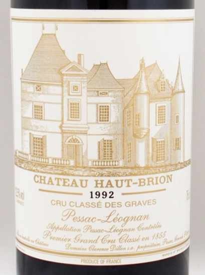 1992年 シャトー オー ブリオン CHATEAU HAUT BRION の販売 