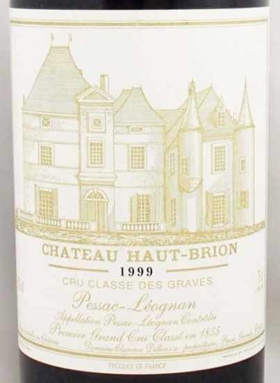 ワインシャトー　オー　ブリオン1999