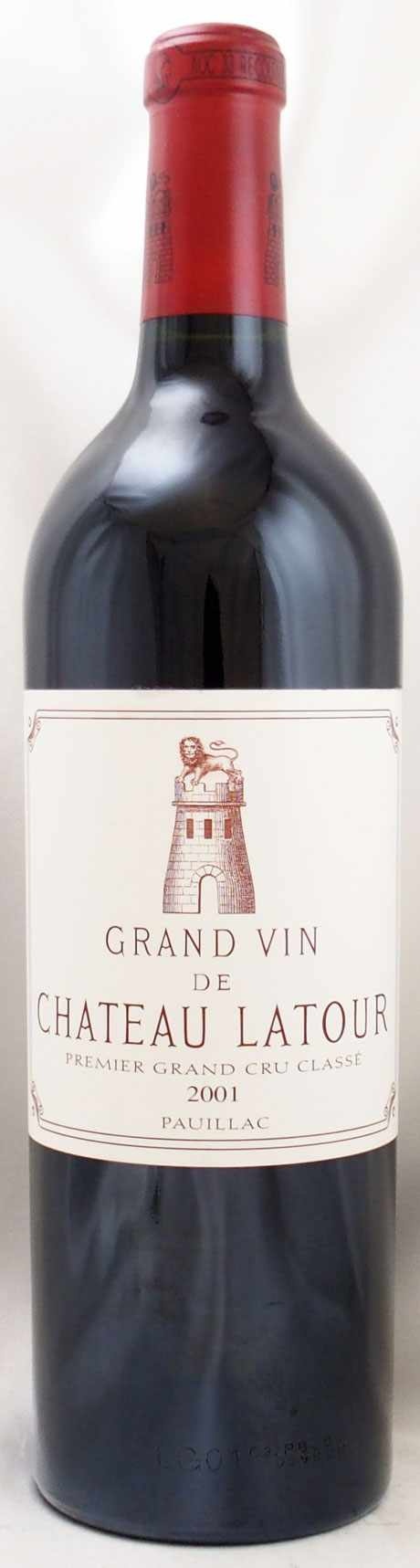 シャトー ラトゥール 2001 Chateau Latour フランス ボルドー 赤ワイン-