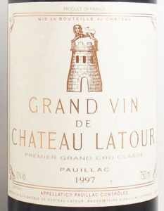 1997年 シャトー ラトゥール CHATEAU LATOUR の販売[ヴィンテージ