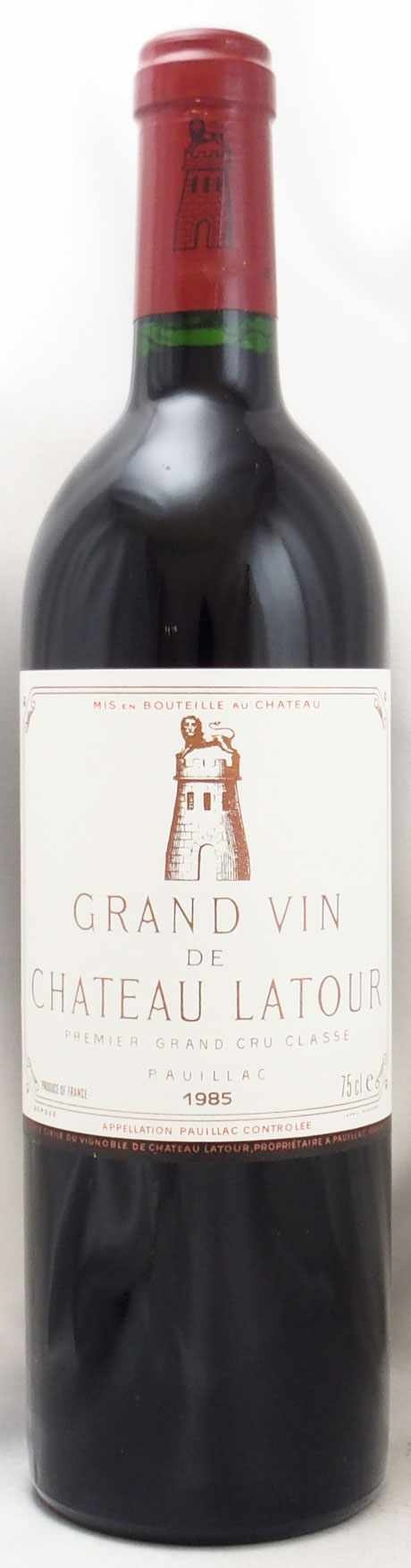 ChateauLatourシャトーラトゥール1985木箱入りChateau Latour