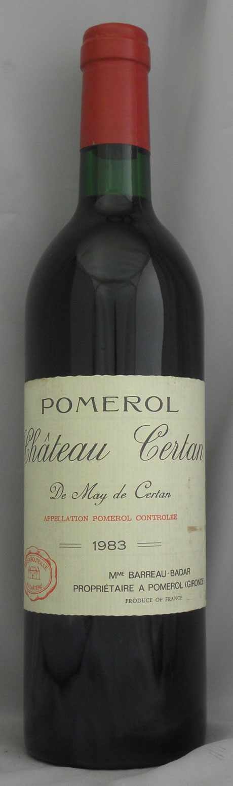 シャトー セルタン ド メイの在庫一覧 CHATEAU CERTAN DE MAY｜年号