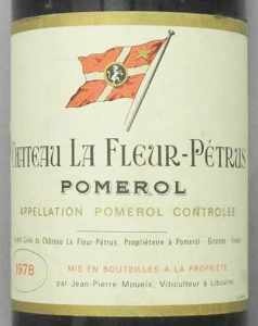 1978年 シャトー ラ フルール ペトリュス CHATEAU LA FLEUR PETRUS の