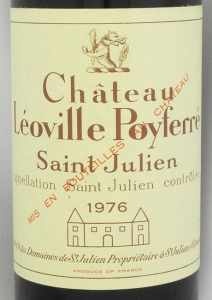 1976年 シャトー レオヴィル ポワフェレ CHATEAU LEOVILLE POYFERRE の