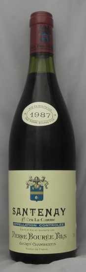 1987年 サントネー プルミエ クリュ ラ コム SANTENAY 1ER CRU LA COMME