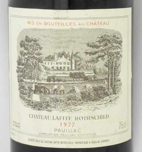 1977年 シャトー ラフィット ロートシルト CHATEAU LAFITE ROTHSCHILD