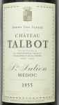 1955年シャトー タルボ CHATEAU TALBOT