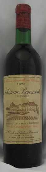 1970年 シャトー　ブスコー CHATEAU BOUSCAUT