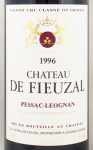 1996年 シャトー　ド　フューザル CHATEAU DE FIEUZAL