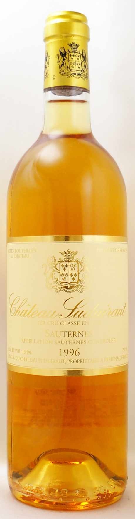 1996年 シャトー スデュイロー CHATEAU SUDUIRAUT の販売[ヴィンテージワイン専門店のNengou-wine.com]