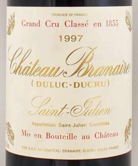 1997年 シャトー ブラネール デュクリュ CHATEAU BRANAIRE DUCRU の 