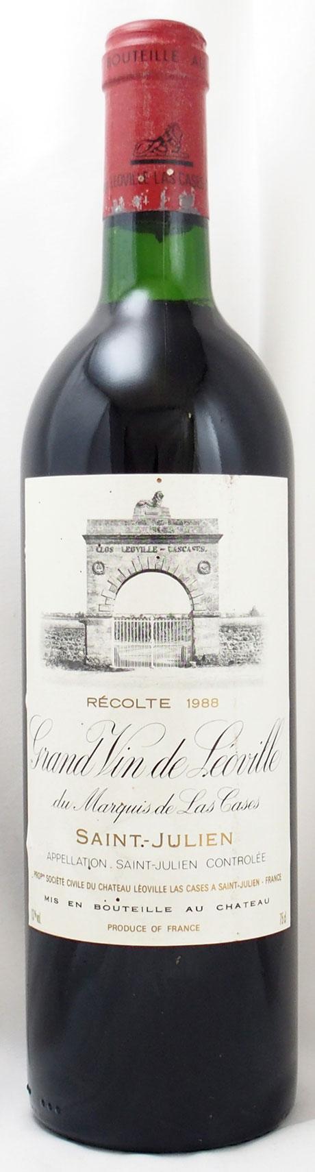 レオビルラスカース1988 送料無料】1988年 シャトー レオヴィル ラス カーズ CHATEAU LEOVILLE