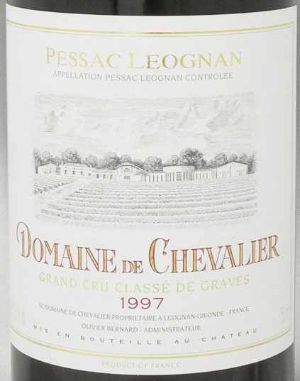 1997年 ドメーヌ ド シュヴァリエ ブラン DOMAINE DE CHEVALIER BLANC