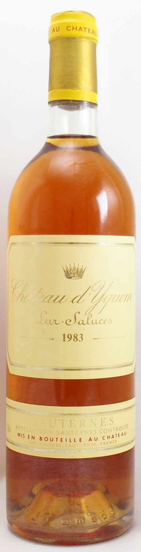 1983年 シャトー ディケム CHATEAU YQUEM の販売[ヴィンテージワイン 