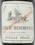 1971年シャトー　ベイシュヴェル CHATEAU BEYCHEVELLE