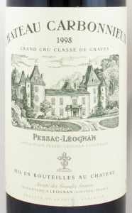 シャトーカルボーニュ1998 完売】1998年 シャトー カルボニュー CHATEAU CARBONNIEUX