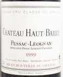 1999年シャトー オー バイィ CHATEAU HAUT BAILLY