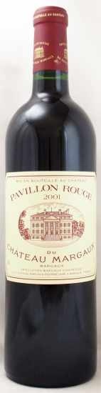 2001年 パヴィヨン　ルージュ　ド　シャトー　マルゴー PAVILLON ROUGE DU CHATEAU MARGAUX 