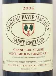 2004年 シャトー パヴィ マカン CHATEAU PAVIE MACQUIN
