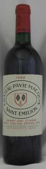 1988年 シャトー　パヴィ　マカン CHATEAU PAVIE MACQUIN