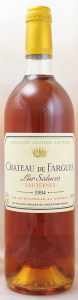1994　シャトー　ド　ファルグ（白ワイン）