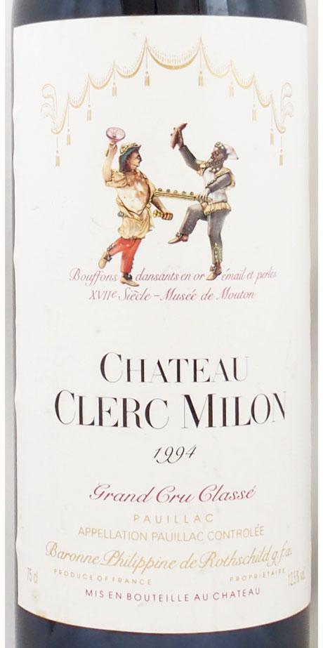 1994年 シャトー クレール ミロン CHATEAU CLERC MILON