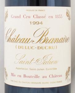 1994年 シャトー ブラネール デュクリュ CHATEAU BRANAIRE DUCRU