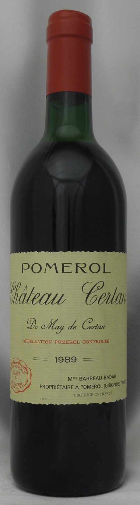 シャトー セルタン ド メイの在庫一覧 CHATEAU CERTAN DE MAY｜年号