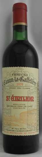 1970年 シャトー　カノン　ラ　ガフリエール CHATEAU CANON LA GAFFELIERE