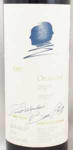 1989年 オーパス ワン モンダヴィ・ロッチルドOPUS ONE MONDAVI 1989年 オーパス ワン モンダヴィ・ロッチルドOPUS ONE MONDAVI