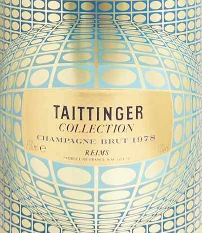 1978年 テタンジェ コレクション テタンジェ社TAITTINGER COLLECTION 