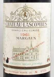 1961年 シャトー ラスコンブ CHATEAU LASCOMBES の販売[ヴィンテージ