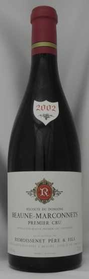2002年 ボーヌ マルコネ プルミエクリュ BEAUNE MARCONNETS 1ER CRU