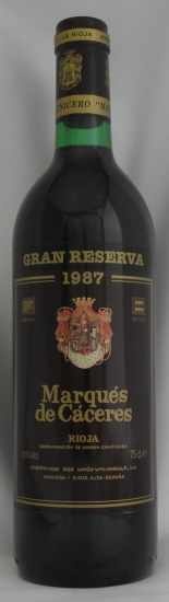 1987年 リオハ　グラン　レゼルヴァ RIOJA GRAN RESERVA