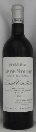 1955年 シャトー　カップ　ド　ムールラン CHATEAU CAP DE MOURLIN
