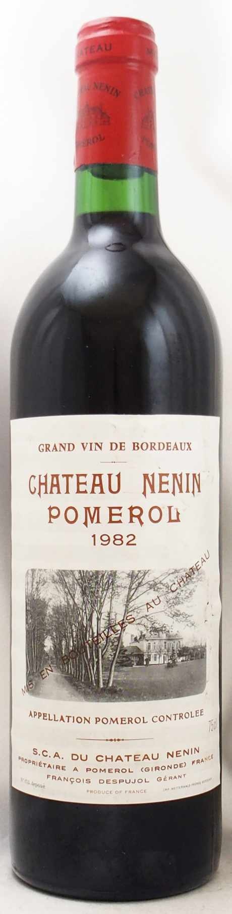 1982年 シャトー ネナン CHATEAU NENIN の販売[ヴィンテージワイン