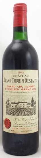 1985年 シャトー　グラン　コルバン　デスパーニュ CHATEAU GRAND CORBIN DESPAGNE