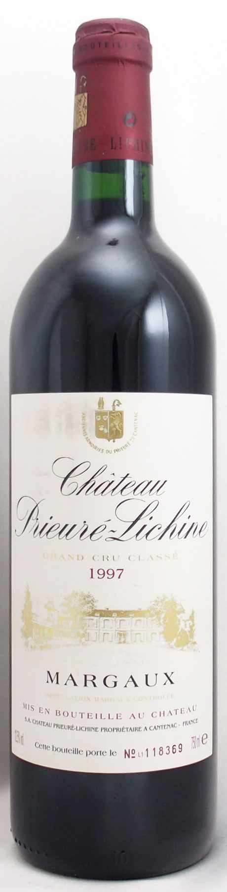 1997年 シャトー プリューレ リシーヌ CHATEAU PRIEURE LICHINE  の販売[ヴィンテージワイン専門店のNengou-wine.com]