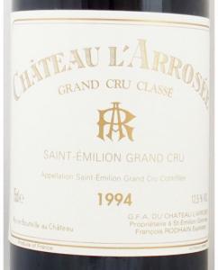 1994年 シャトー ラロゼ CHATEAU L'ARROSEE