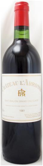 1981年 シャトー ラロゼ CHATEAU L'ARROSEE