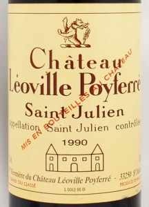 1990年 シャトー レオヴィル ポワフェレ CHATEAU LEOVILLE POYFERRE の